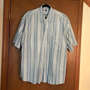 Men’s short sleeved 100% cotton summer weight shirt